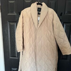 F21 Long Liner Jacket Large NWT